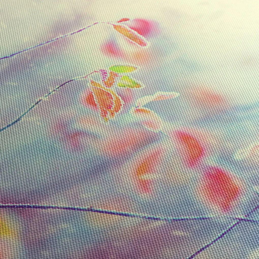 Kép - Levelek a jégben (120x50 cm)