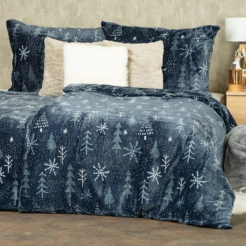 4Home Silent night mikroflanel ágyneműhuzat, 140 x 220 cm, 70 x 90 cm, 140 x 220 cm, 70 x 90 cm