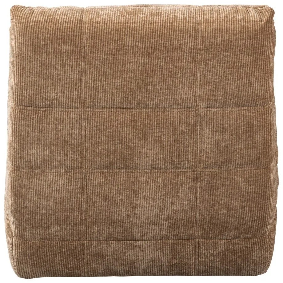 Világosbarna állítható kordbársony relaxációs fotel Hein – WOOOD