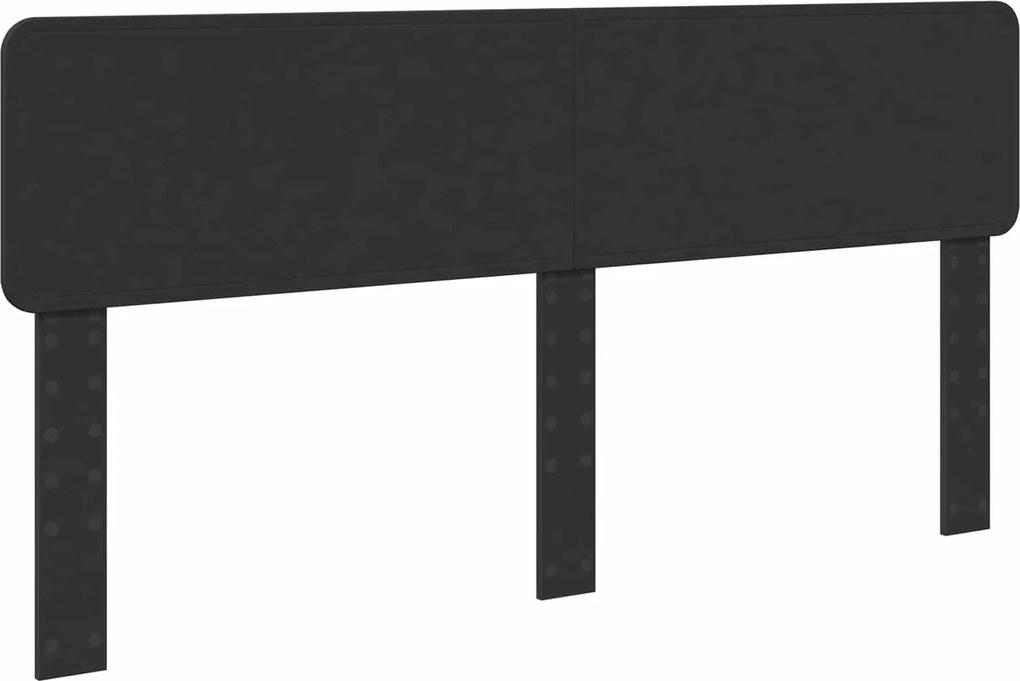 vidaXL Fejtámla Fekete tölgy 180 cm Faanyag