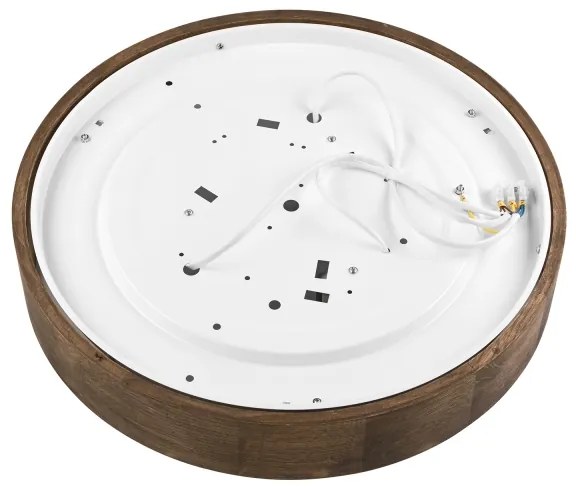 Brilagi - LED mennyezeti lámpa CARVALHO 3xE27/60W/230V tölgy-dió, átm. 47 cm