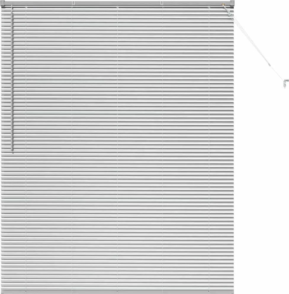 vidaXL Zsalugáter Redőnyök Ezüst 175 x 145 cm Alumínium