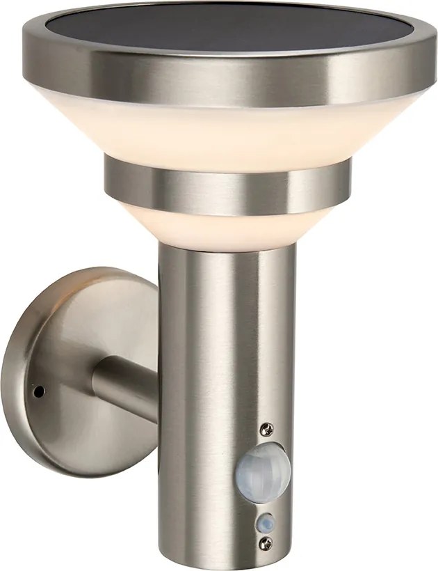 ENDON 96925 HALTON Modern Kültéri Fali Lámpa Fehér, Ezüstre Festett LED IP44