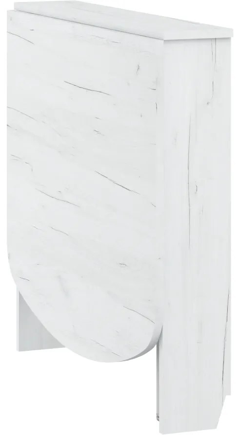 Széthúzható étkezőasztal Elston 6 (fehér craft) (2 fő részére). 1051396