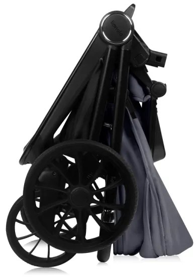 Lionelo - Kombinált 2 az 1-ben babakocsi MIKA PLUS Kőszürke