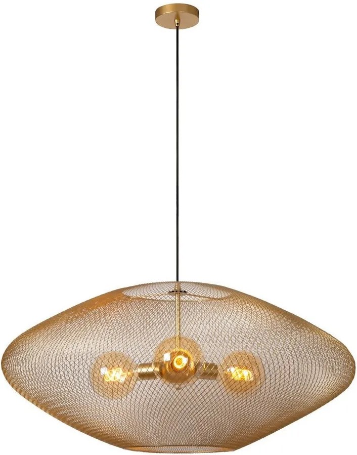 Lucide MESH 21423/88/02 Függőlámpa 3x40w/e27 ip20