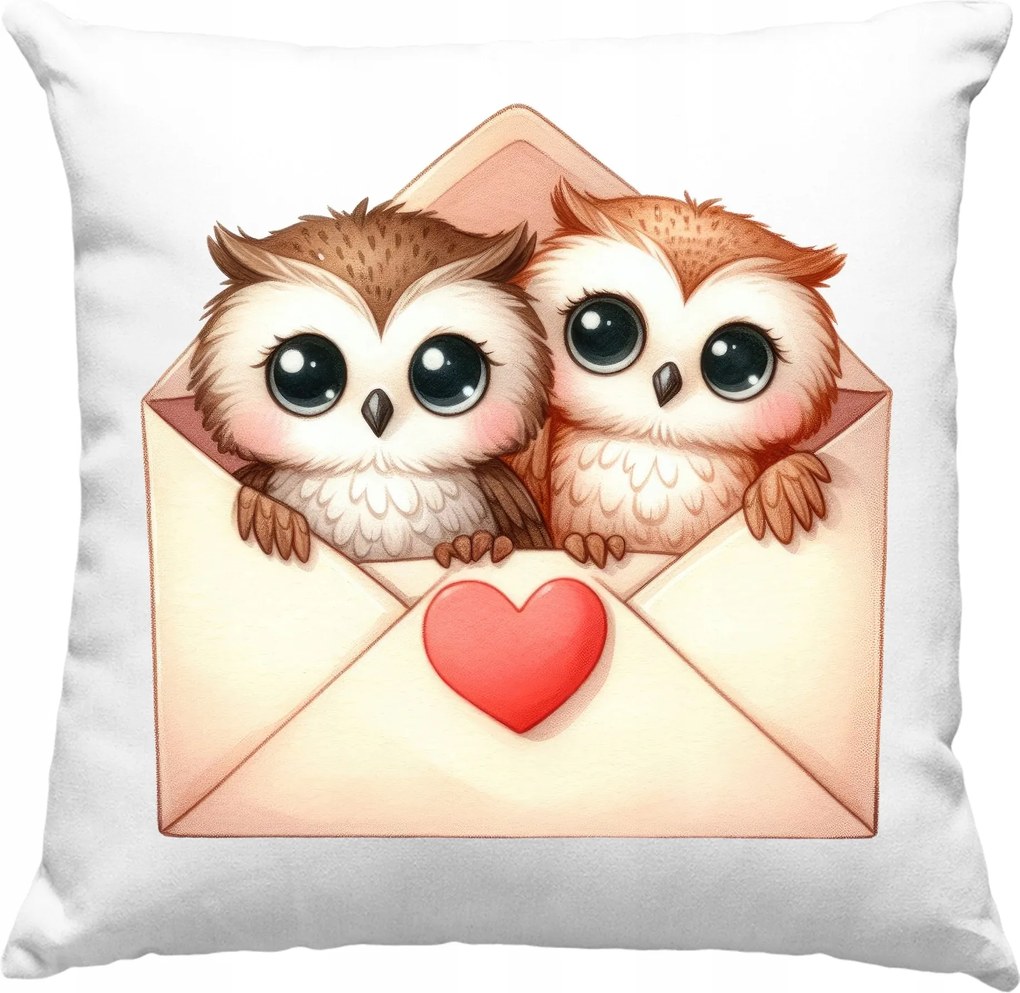 Jancsi Párna +töltet -édes Bagoly Alvás Dekoráció Lengyel