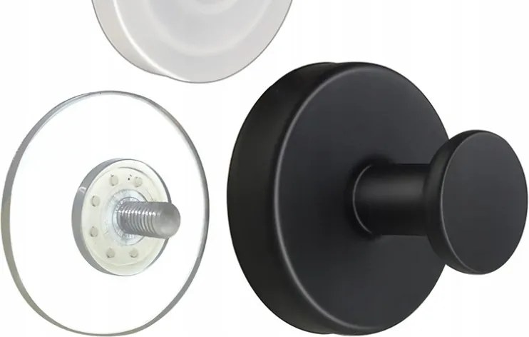 2 db falra szerelhető törölközőtartó szuper erős tapadókoronggal üveghez és