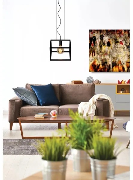 Lucide 00425/01/30 - Csillár zsinóron FABIAN 1xE27/40W/230V