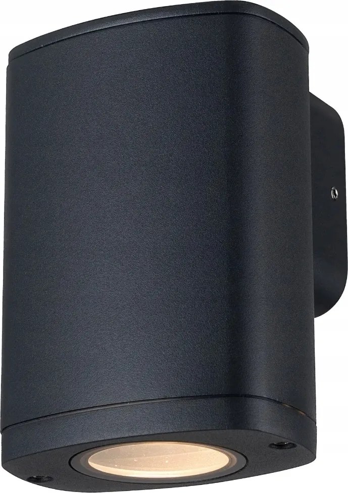 Kültéri homlokzati fali lámpa modern fekete IP54 Kanlux