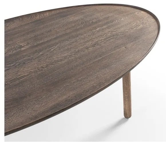 Barna tölgyfa dohányzóasztal 80x150 cm Mu – Gazzda