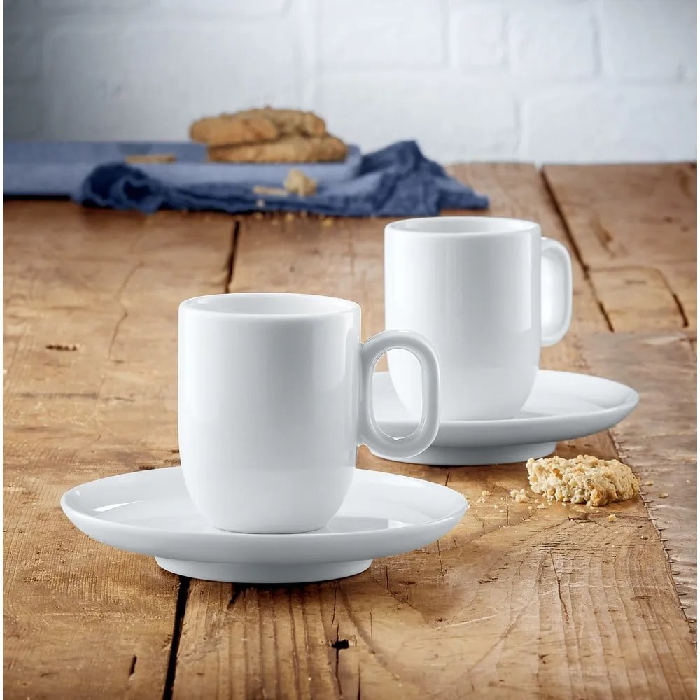 Fehér porcelán eszpresszó csésze szett 2 db-os 60 ml Barista – WMF