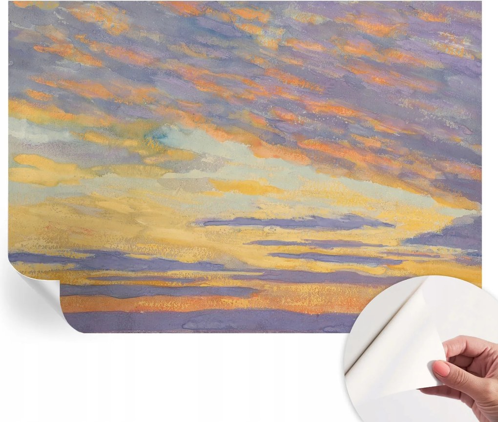 Öntapadós tapéta Divatos 3D fali ragasztó Pasztell égbolt 208x146 cm