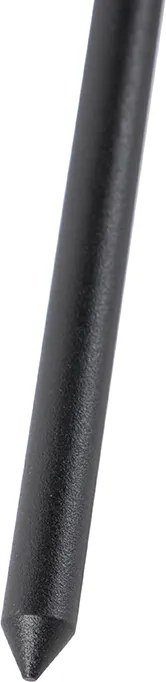 Okos, modern fekete spotlámpa IP44 WiFi GU10-zel - Solo