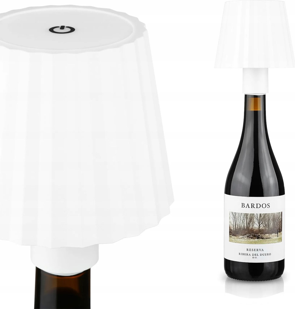 Vezeték Nélküli Érintőképernyős Led Éjjeli Lámpa Borosüveghez Fényerőszabályozható 3 Üzemmód