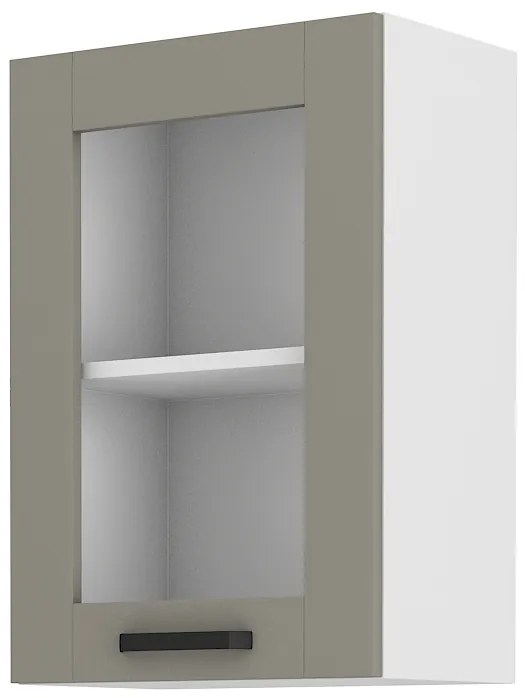 Felső konyhaszekrény Lucid 40 GS 72 1F (claygrey + fehér). 1045448