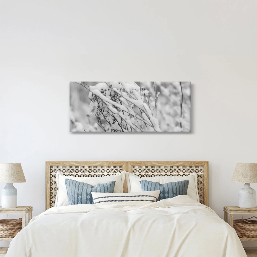 Kép - Havas ágak (120x50 cm)