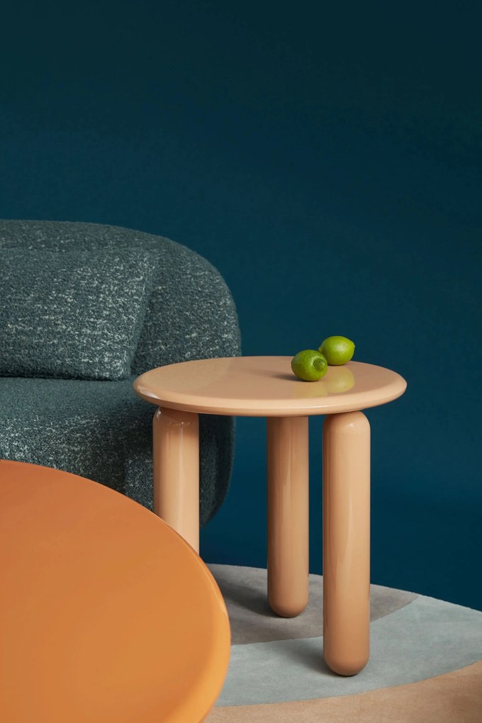 Asztal UNDIQUE MAS h.51 cm, többféle változat - Kartell szín: szürke