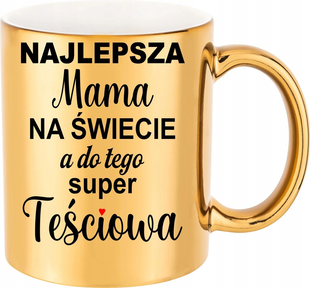 Arany Bögre Anyák Napi Ajándék Legjobb Anya Szuper Anyós Születésnap