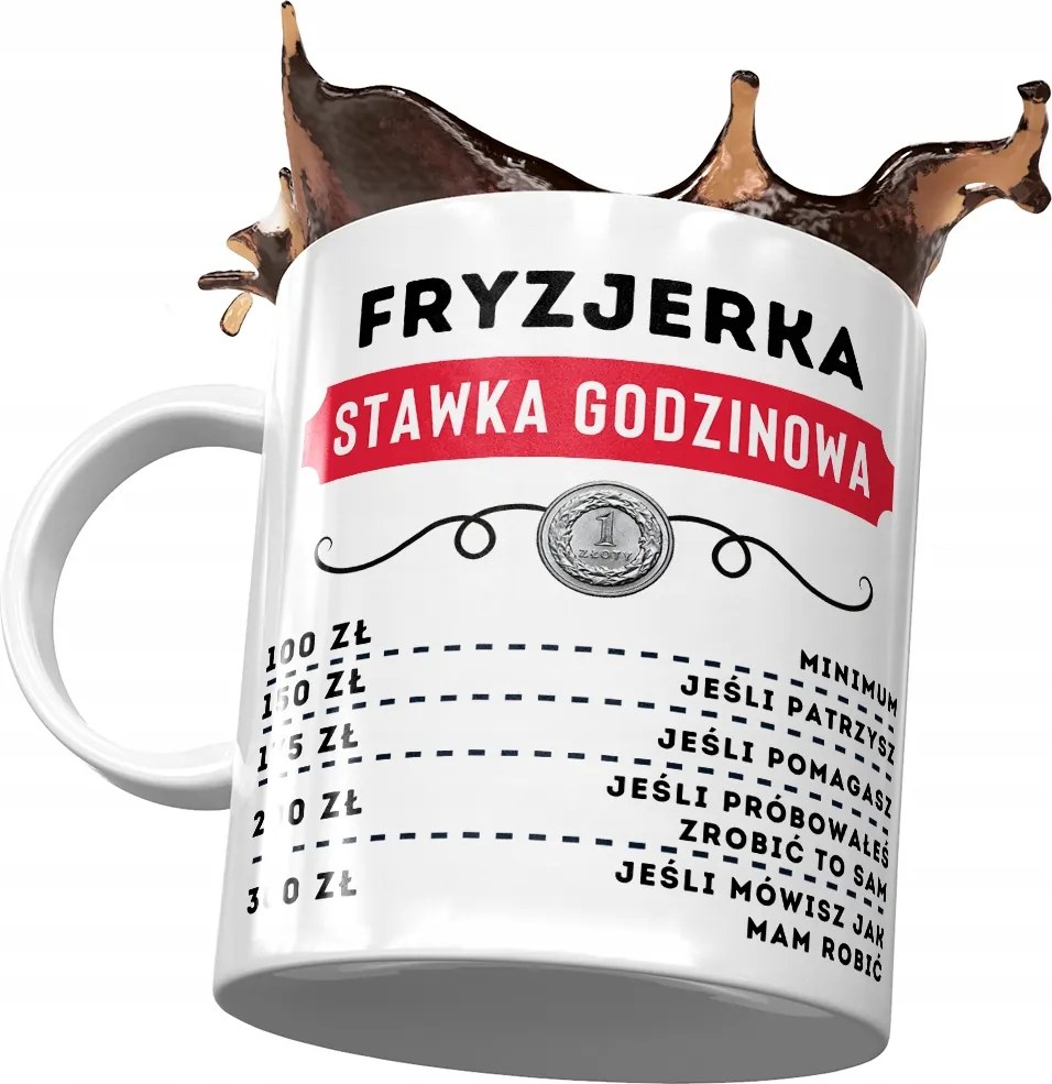 Fodrászoknak Születésnapi Bögre Ajándék Nyomtatott Fotóval