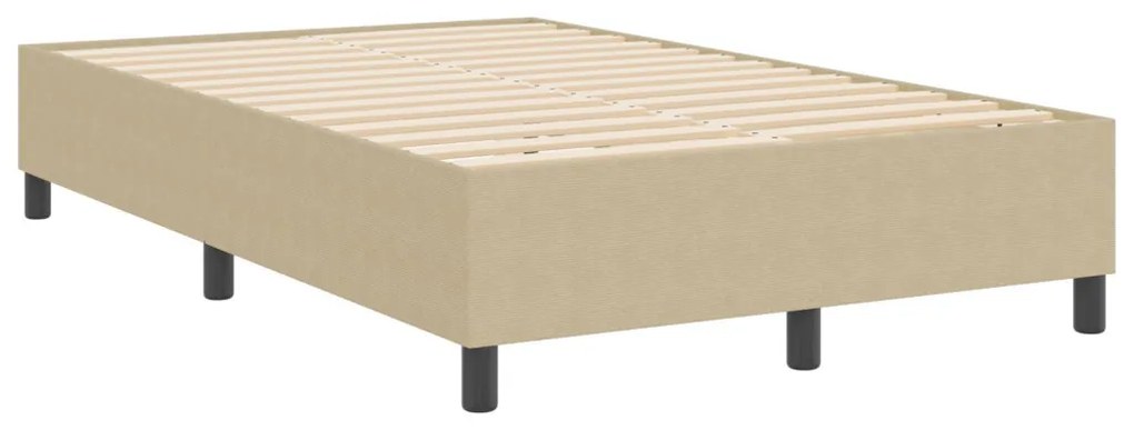 Boxspring Ágy Világos Zöld Szürke Kis Dupla Corduroy Szövet