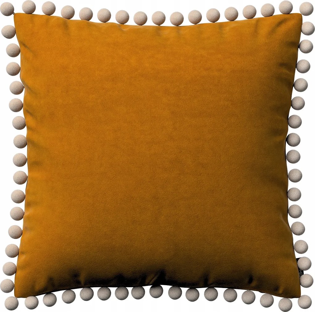 Dekoria párnahuzat Wera mézszínű velvet