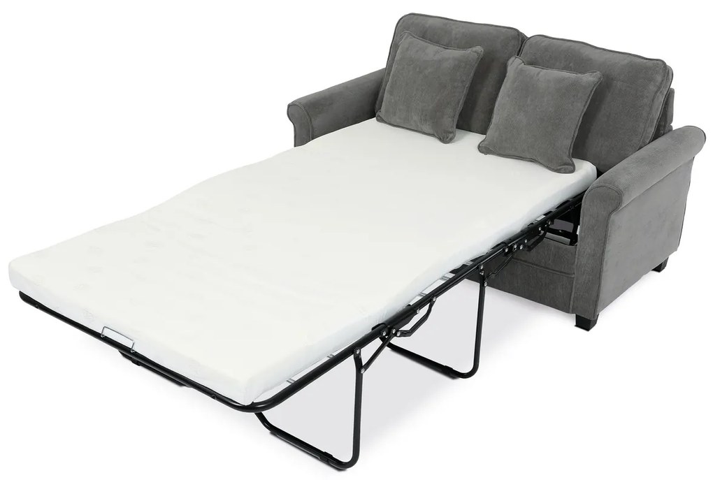 Kétüléses kanapé ASB-4170 GREY2, manžestr, szürke