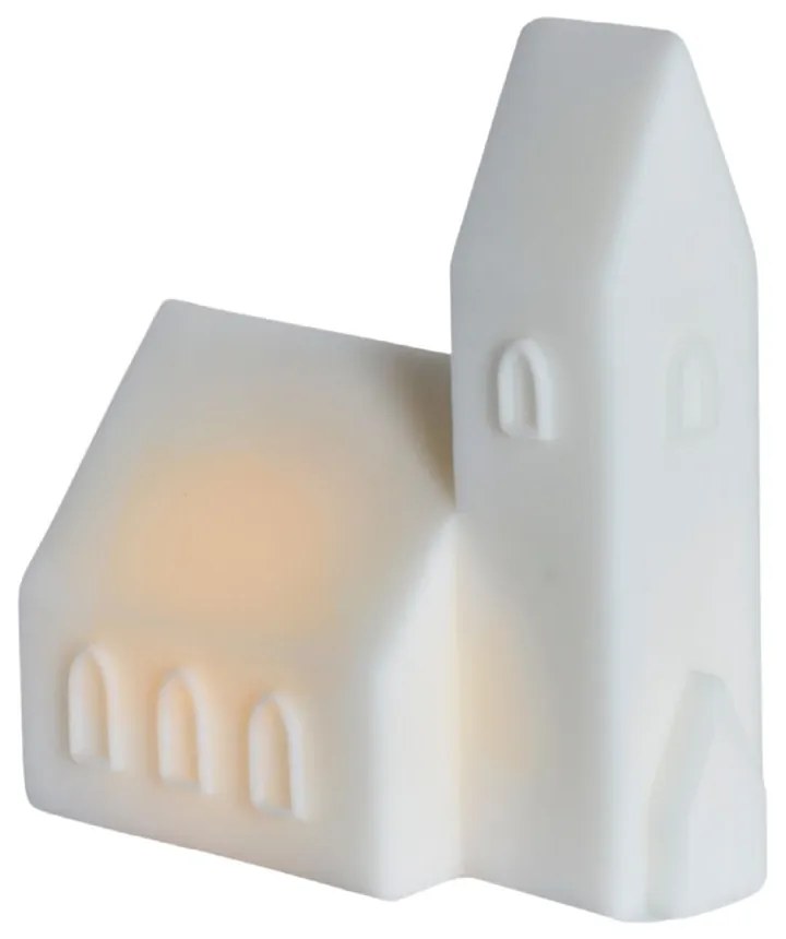 Fehér elemmel működő fénydekoráció Copenhagen City Church – Sirius