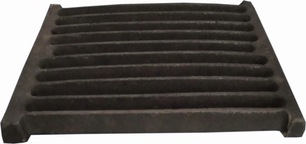 Öntöttvas Grillrács Kandalló Kályhához 33X28CM Betét