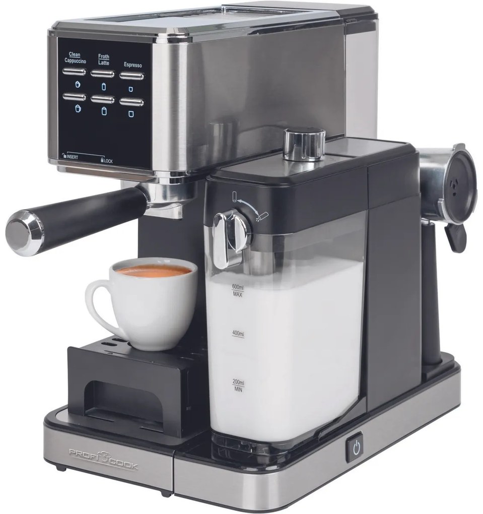 ProfiCook ES-KA 1266 2 az 1-ben eszpresszó