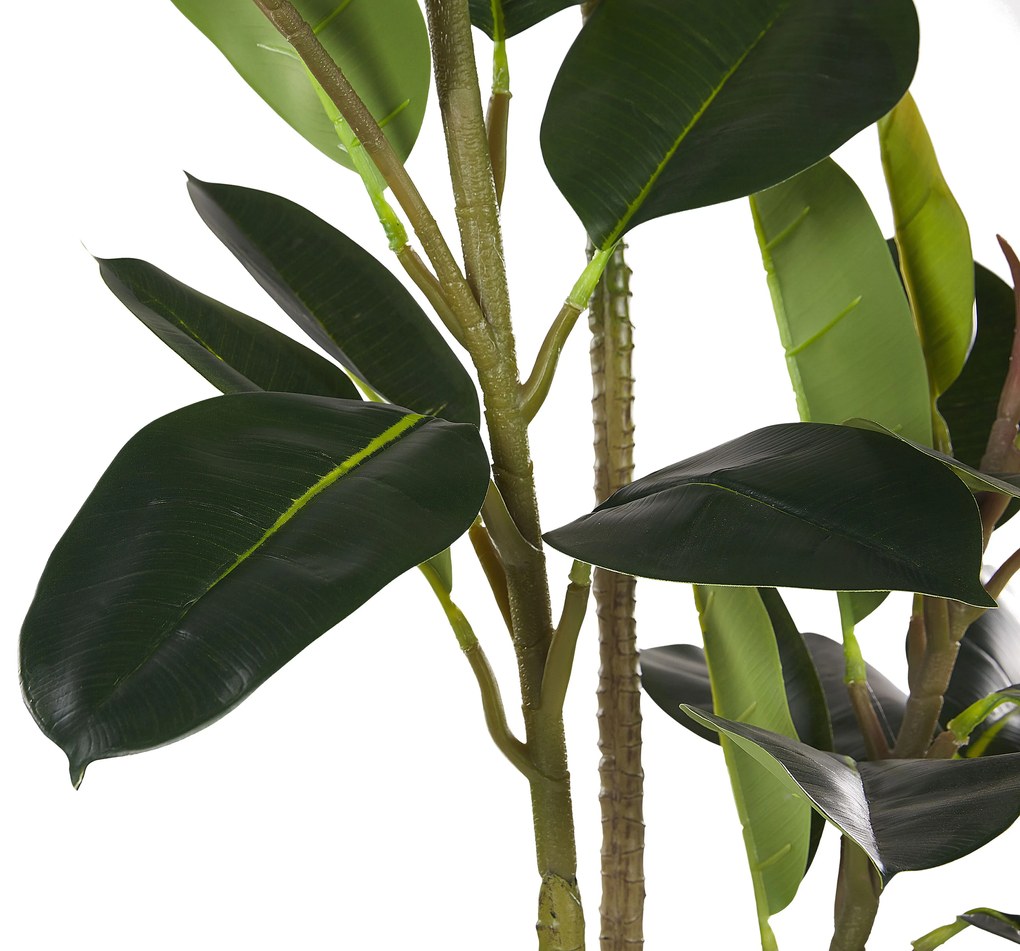 Cserepes Művirág 134 cm FICUS ELASTICA Beliani