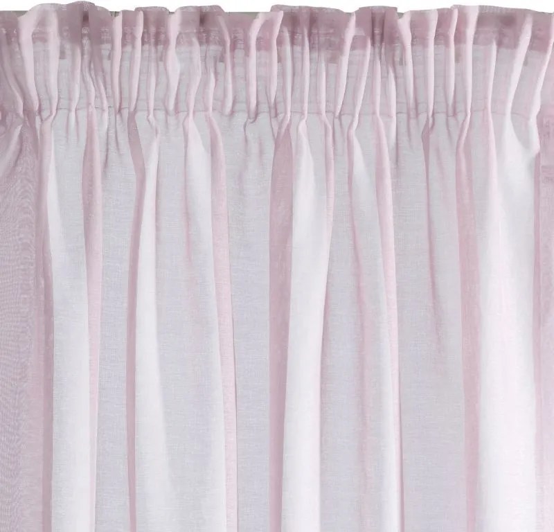 Készfüggöny szalagon 140x270cm Rózsaszín