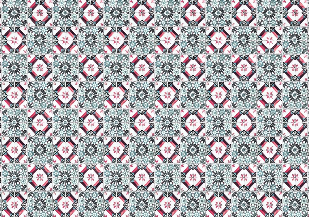 Fotótapéta Geometrikus virágok dísz 200x140 hangulatos otthon +ragasztó