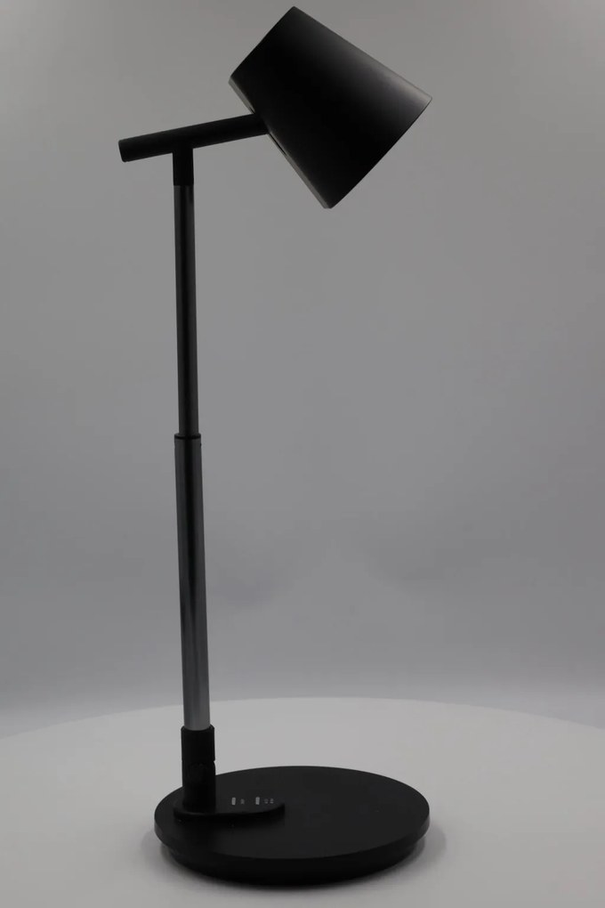 KAJA K-BL1527 CZARNY BOLEK Fekete Színű Asztali Lámpa 7W LED 550Lm 3000-6000K IP20