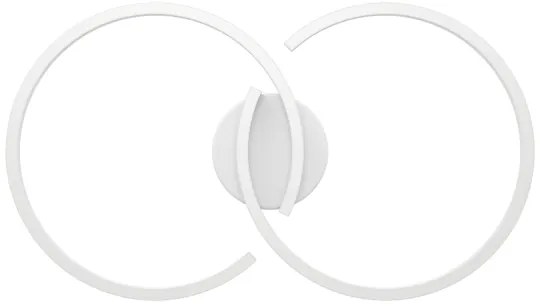 Eglo 900954 -LED RGBW Dimmelhető mennyezeti lámpa AMANDOLO 19,5W/230V fehér + távirányító