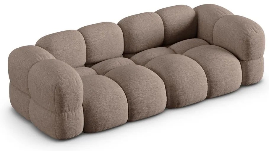 Barna kanapé 250 cm Loretto – Cosmopolitan Design