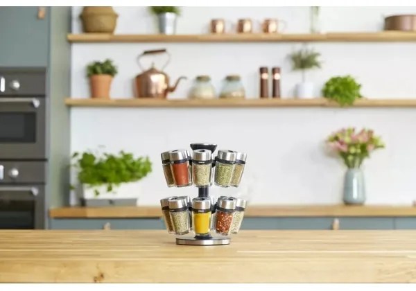 Cole&Mason - MASTER 17 részes forgatható fűszertartó állvány