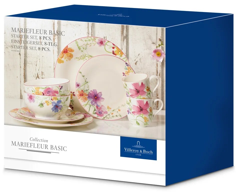 Étkészlet, 8 részes, Mariefleur Basic kollekció - Villeroy & Boch