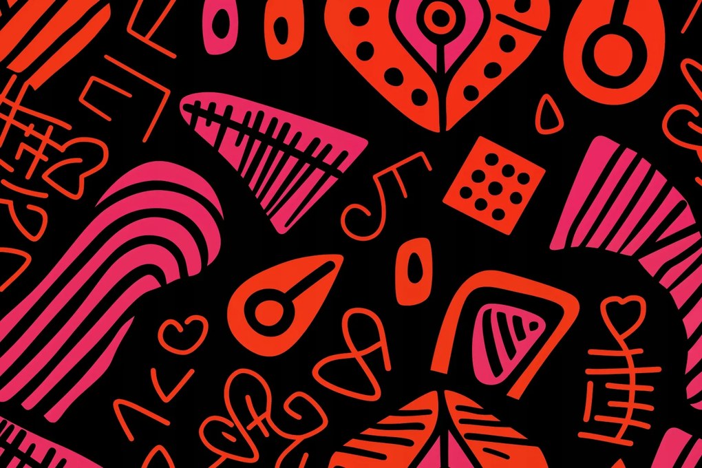 Poszter 30x20cm Ritmus Minták