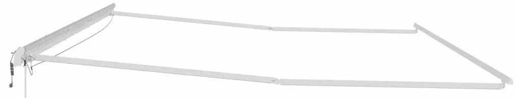 Napernyő tartalmaz Fehér 6 × 3,5 m Fém