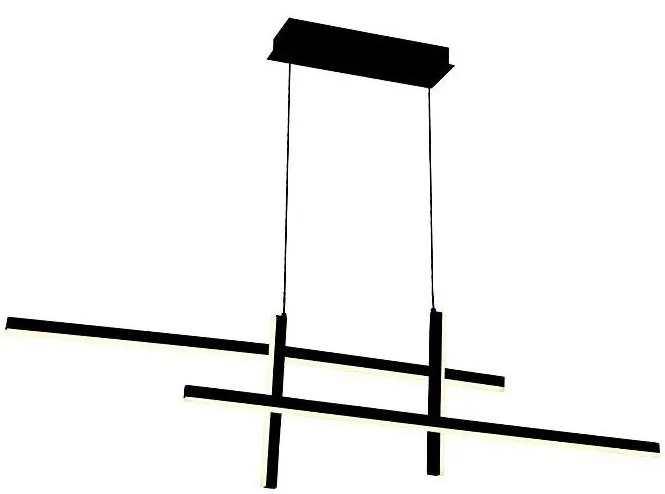 Zambelis 22023 - LED dimmelhető függeszték LED/41W/230V fekete