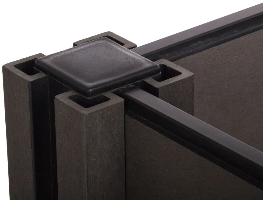 G21 Crop magaságyás 143 x 68 x 54, WPC, Ében