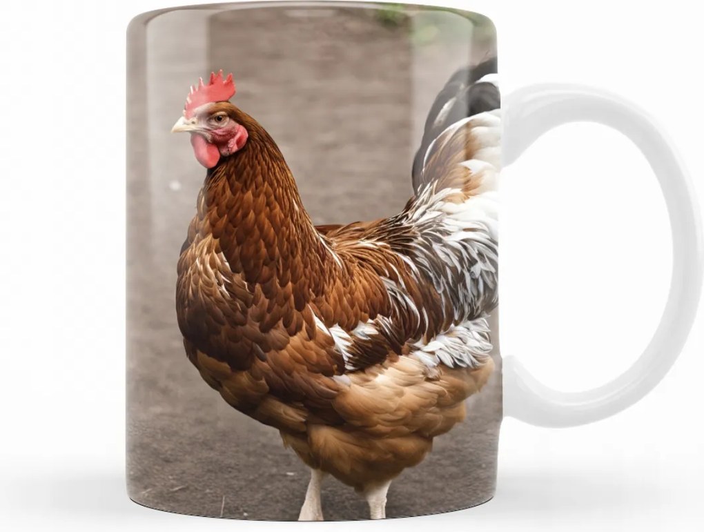 Tyúk Bögre Tyúk születésnap 330 ml porcelán ajándék bögre tágas