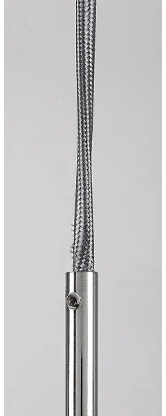 Rabalux 72046 - Csillár zsinóron KALEVI 1xGU10/50W/230V átlátszó/króm