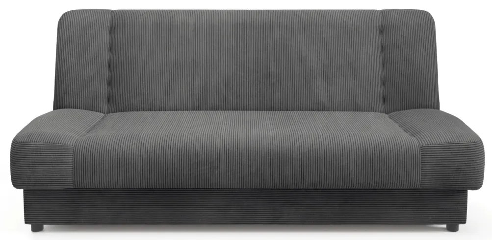 Sofa PIANO Sztruksowa Ciemnoszara