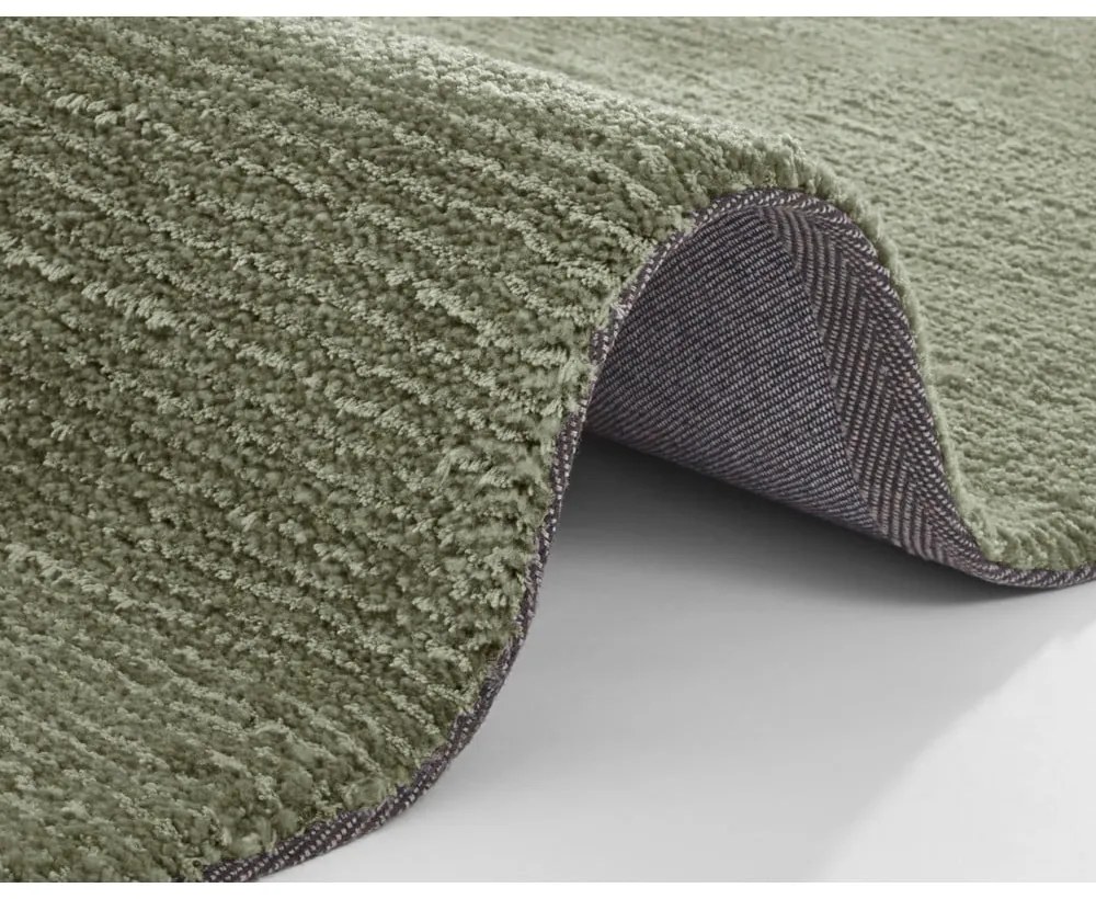 Supersoft sötétzöld szőnyeg, 80 x 250 cm - Mint Rugs