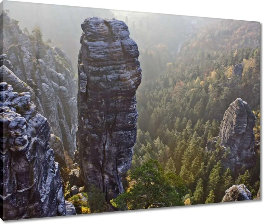 Vászonkép 80x60 Magas szikla