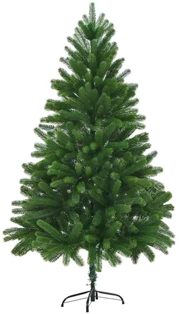 Mű karácsonyfa LED -es lámpákkal Zöld 180 cm PE