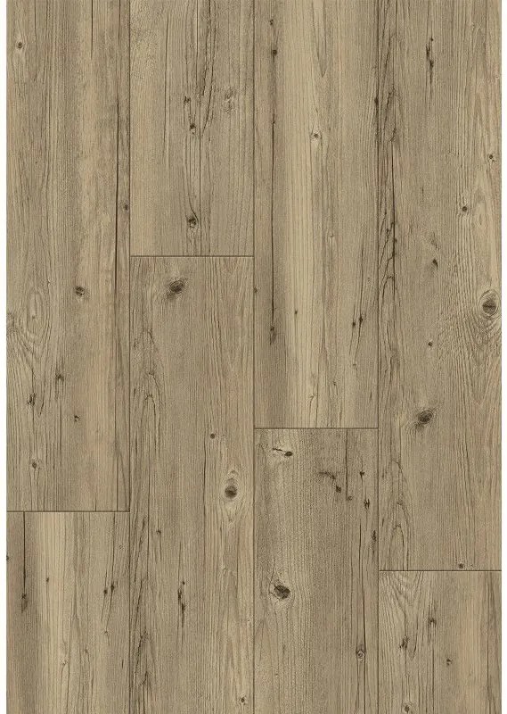Mexen Arlington  SPC 6,5 mm-es vinyl padlóburkolat minta, IXPE 1,5 mm alátét, 4 V-fuga, Fenyő - F1078-S