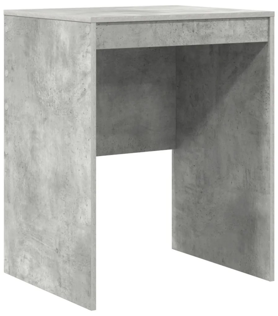 Asztal Beton szürke 60 x 50 x 76 cm Faanyag